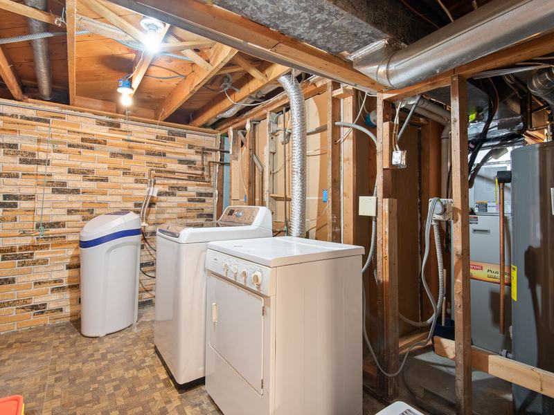 Basement waterproofing project in Davenport, IA